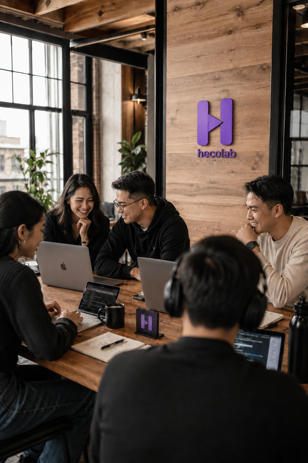 Proses kerja digital Hecolab